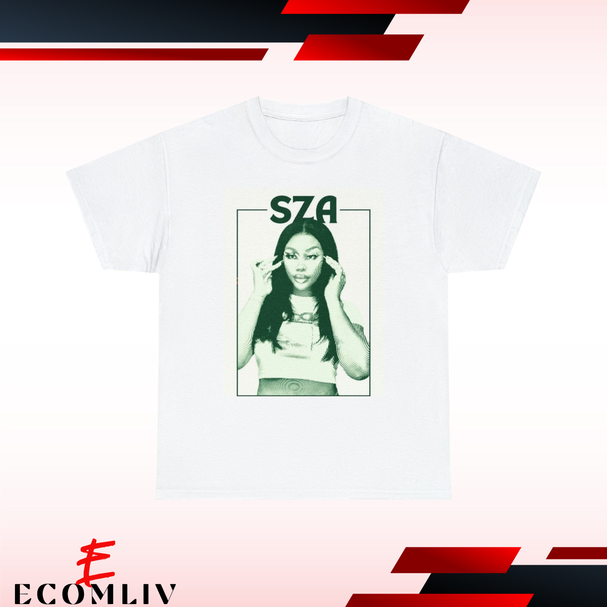 Sza Graphic Tee, R&b Soul T-Shirt, Healing Energy Streetwear